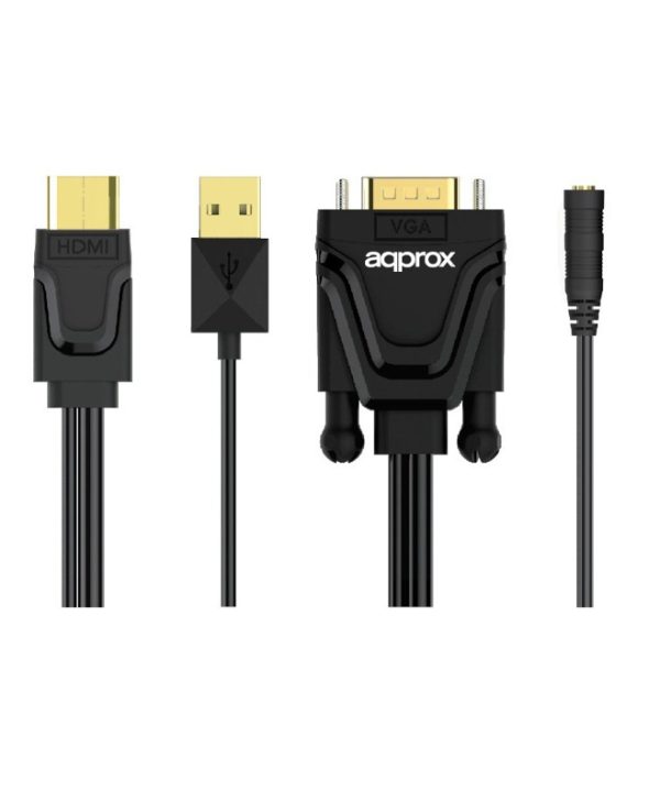 Approx HDMI to VGA + Audio + Power Converter appC22