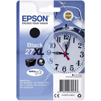 Epson Ink Cartridge 27XL High Capacity Black C13T27114012