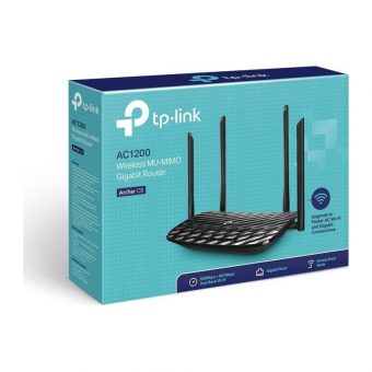 TP-Link AC1200 Wireless MU-MIMO Gigabit Router Archer C6 v2 - Image 4