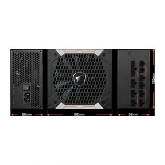 Gigabyte Aorus P850W 850W 13.5cm Fan Fully Modular 80+ Gold GP-AP850GM - Image 8