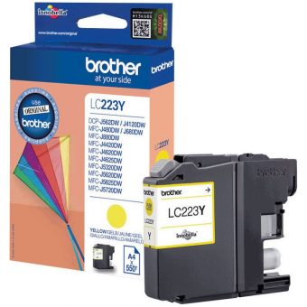 Brother Ink Cartridge Yellow 550 Pgs LC223Y