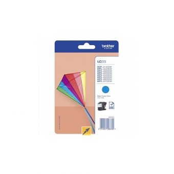 Brother Ink Cartridge Cyan 550 Pgs LC223C