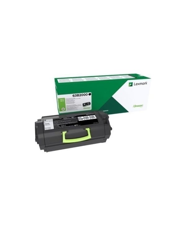 Lexmark Toner Black (11K Pgs) 63B2000