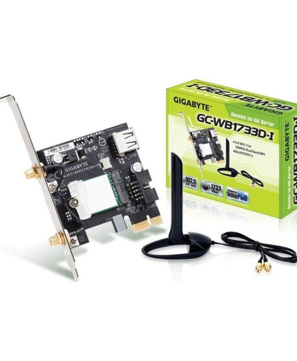 Gigabyte GC-WB1733D-I R1.0 Wireless PCI Express Adapter