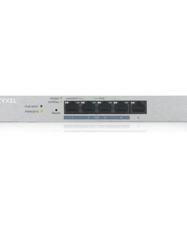 Zyxel GS-1200 4 Port Gigabit Switch GS1200-5HPV2-EU0101F