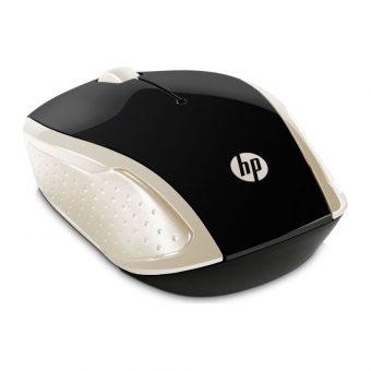HP 200 Wireless Mouse Black/Gold 2HU83AA