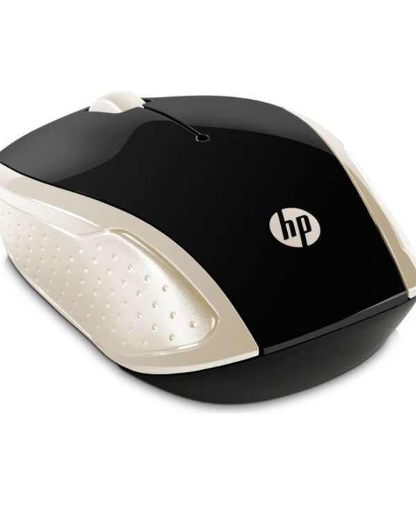HP 200 Wireless Mouse Black/Gold 2HU83AA