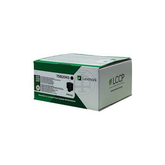 Lexmark Laser Toner Black (13K Pgs) 75B20K0