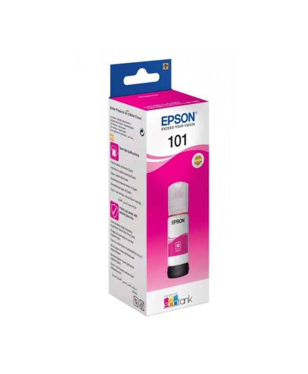 Epson 101 EcoTank Magenta Ink Bottle 70ml C13T03V34A