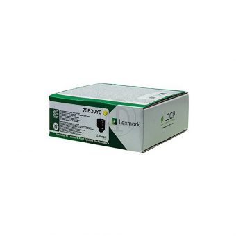 Lexmark Laser Toner Yellow (10K Pgs) 75B20Y0