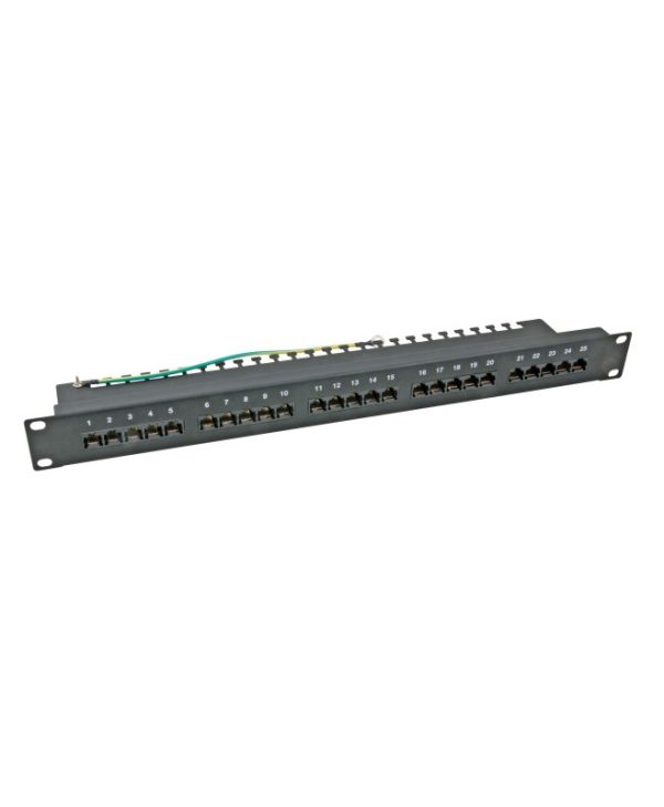 EFB Patch Panel ΤΗΛΕΦΩΝΙΚΟ 25 Port Cat3 ISDN Black 37588SW.1
