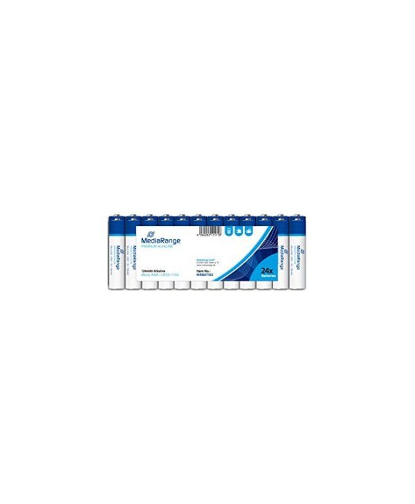 MediaRange Premium Alkaline Batteries Micro AAA LR03 1.5V 24Pack MRBAT103