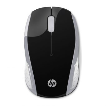 HP 200 Wireless Mouse Black/Silver 2HU84AA - Image 2