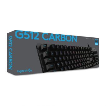 Logitech G512 LightSync RGB Mechanical Gaming Keyboard GX Blue Switches US 920-008946 - Image 5