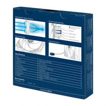 Arctic P12 Silent Pressure-Optimised Extra Quiet 120mm Fan ACFAN00130A - Image 6
