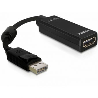 DeLock Adapter Displayport Male to HDMI Female 61849