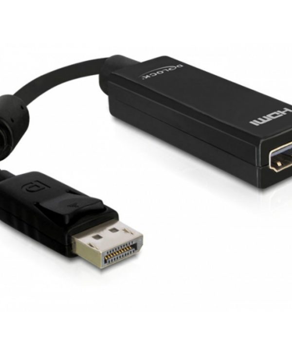 DeLock Adapter Displayport Male to HDMI Female 61849