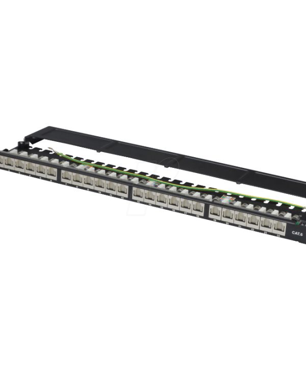 Digitus Patch Panel 24 Port Cat6 SFTP DN-91624S-SL-SH