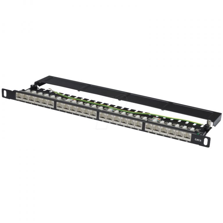 Digitus Patch Panel 24 Port Cat6 SFTP DN-91624S-SL-SH