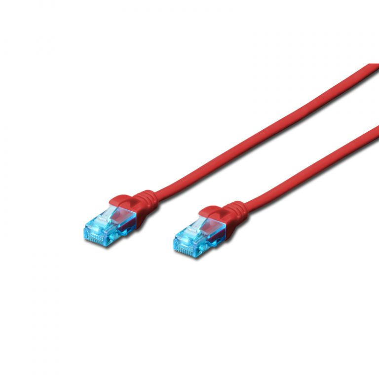 Digitus UTP 5m Cat5e Red DK-1512-050R