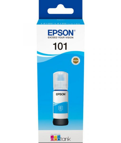 Epson 101 EcoTank Cyan Ink Bottle 70ml C13T03V24A