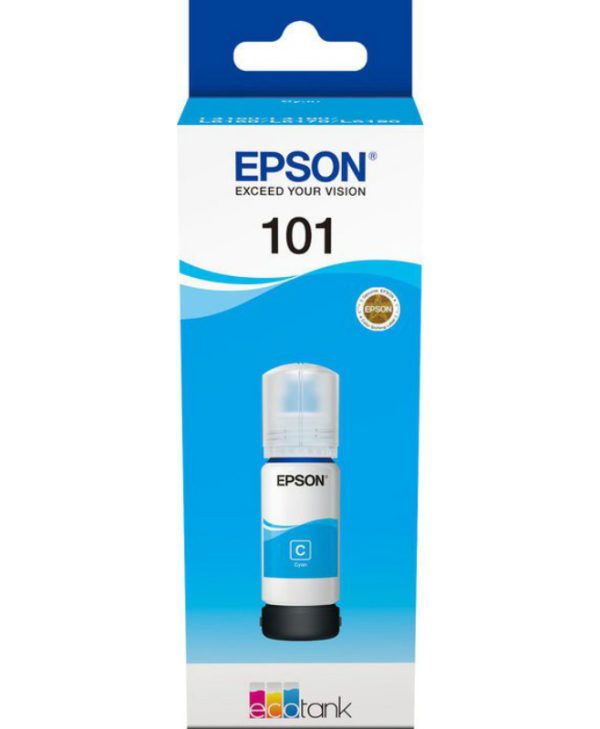 Epson 101 EcoTank Cyan Ink Bottle 70ml C13T03V24A