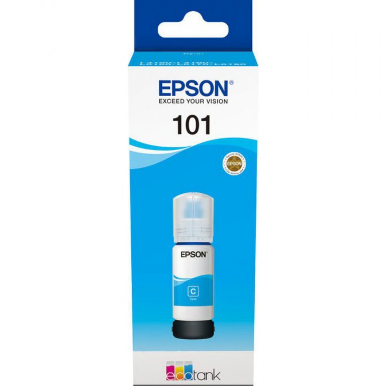 Epson 101 EcoTank Cyan Ink Bottle 70ml C13T03V24A