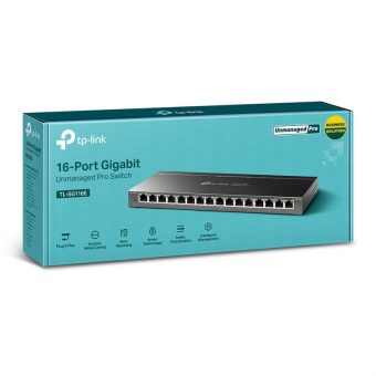 TP-Link 16-Port Gigabit Unmanaged Pro Switch TL-SG116E v1 - Image 3
