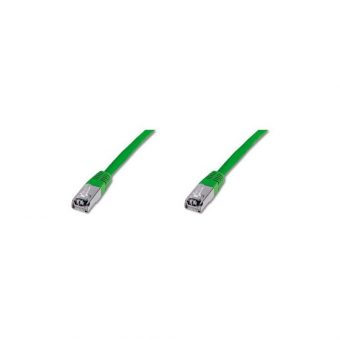 Value SFTP Patch Cable Cat.6 1m Green 21.99.1333