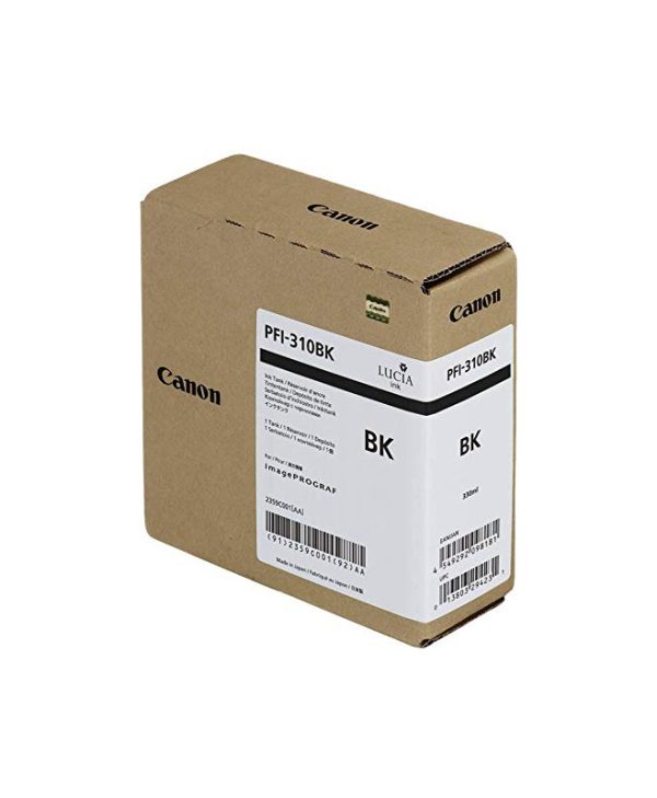 Canon PFI-310BK Ink Cartridge Black 330ml 2359C001