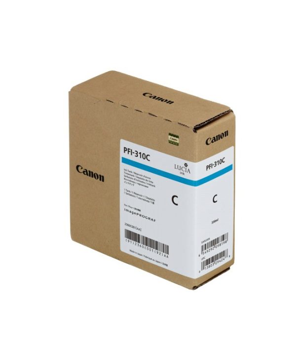 Canon PFI-310C Ink Cartridge Cyan 330ml 2360C001