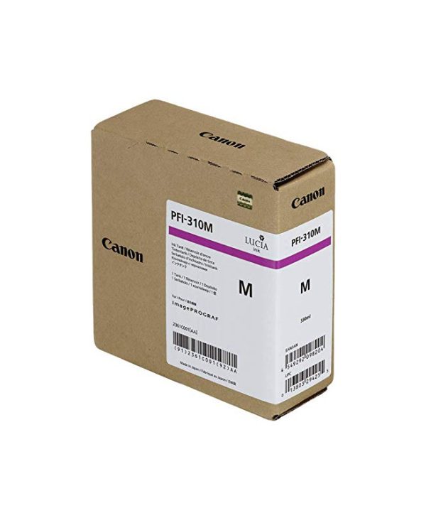 Canon PFI-310M Ink Cartridge Magenta 330ml 2361C001