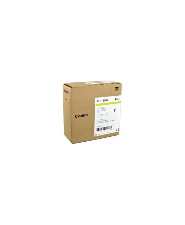 Canon PFI-1300Y Ink Cartridge Yellow 330ml 0814C001