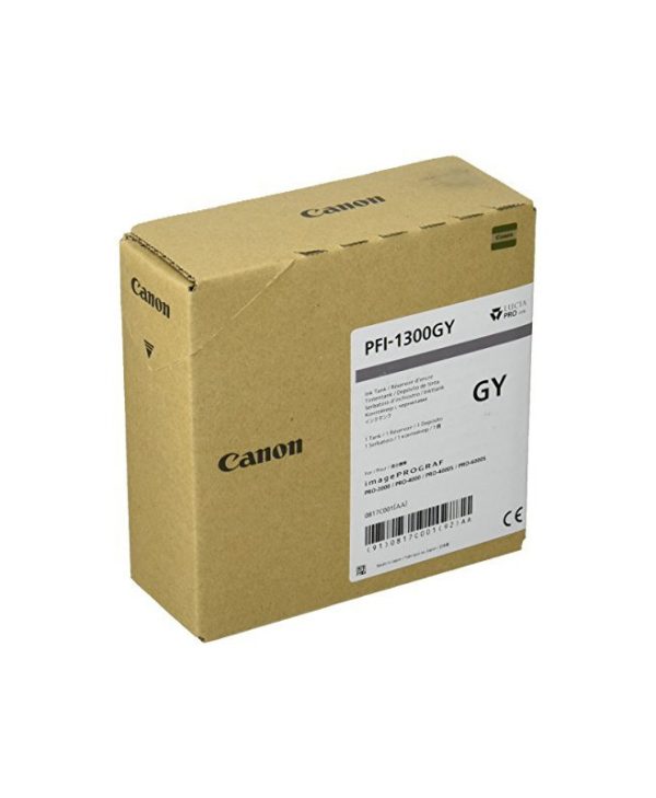 Canon PFI-1300GY Ink Cartridge Grey 330ml 0817C001