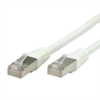 Value SFTP Patch Cable Cat.6a 0.5m White 21.99.1326