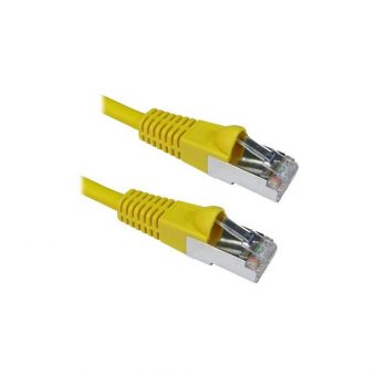 Roline SFTP Patch Cable Cat.6a LSOH 5m Yellow 21.15.1935
