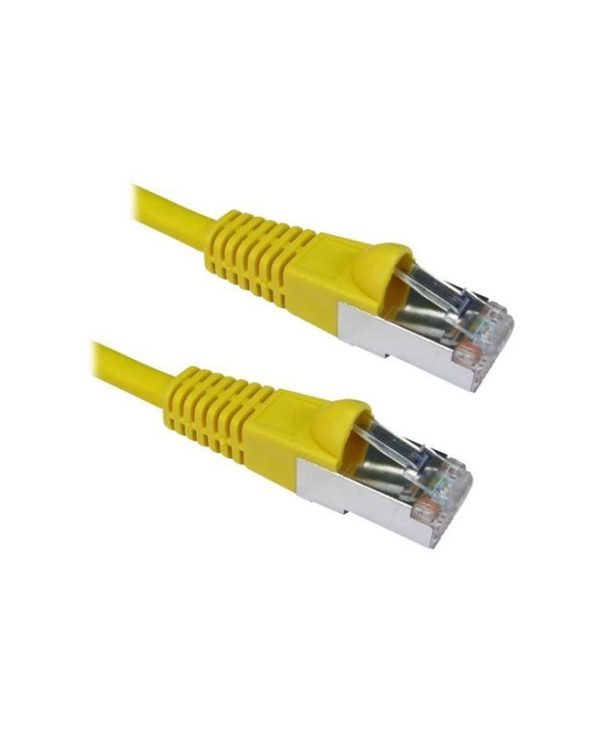 Roline SFTP Patch Cable Cat.6a LSOH 5m Yellow 21.15.1935