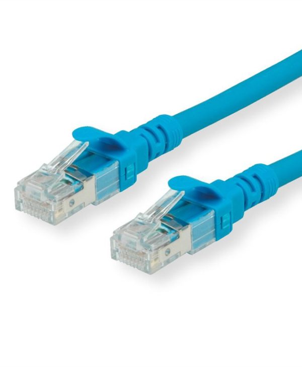Roline SFTP Patch Cable Cat.6a LSOH 1.5m Blue 21.15.1994