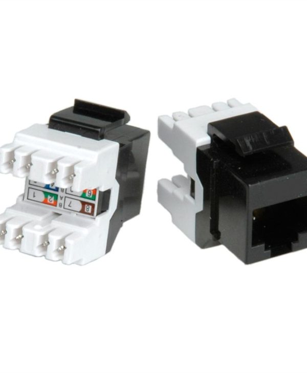 Roline RJ-45 UTP Cat.5e Keystone Jack Black 26.11.0342