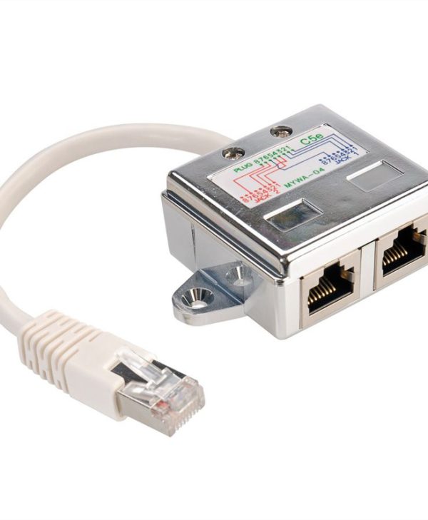 Value T-Adapter STP Cat.5e Silver 21.99.3050
