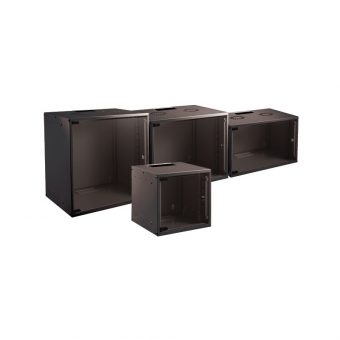 EFB 12U 19" Wall Mount Rack Cabinet Black 45cm WGB-1912TS.45