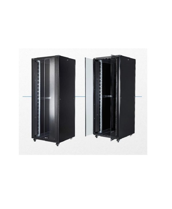 Elegant 26U 19" Standing Rack Cabinet 80cm ELGT-26U-6080-BL