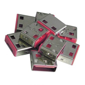 Lindy USB Port Blocker Without Key 10 Pcs Pink 40460