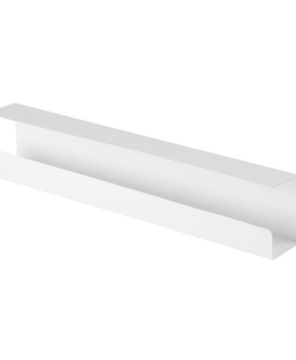 Value Cable Cover Organizer - Under Desk Mount White 17.99.1316