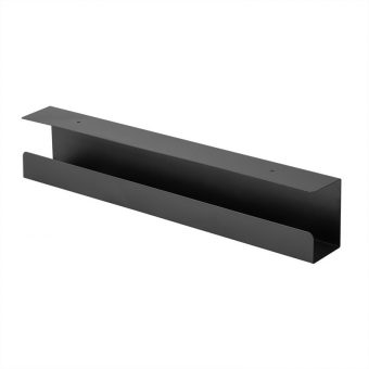 Value Cable Cover Organizer - Under Desk Mount Black 17.99.1315