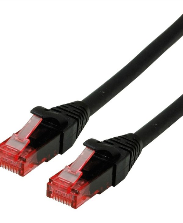Roline UTP Cable Cat.6 Component Level LSOH 2m Black 21.15.2552