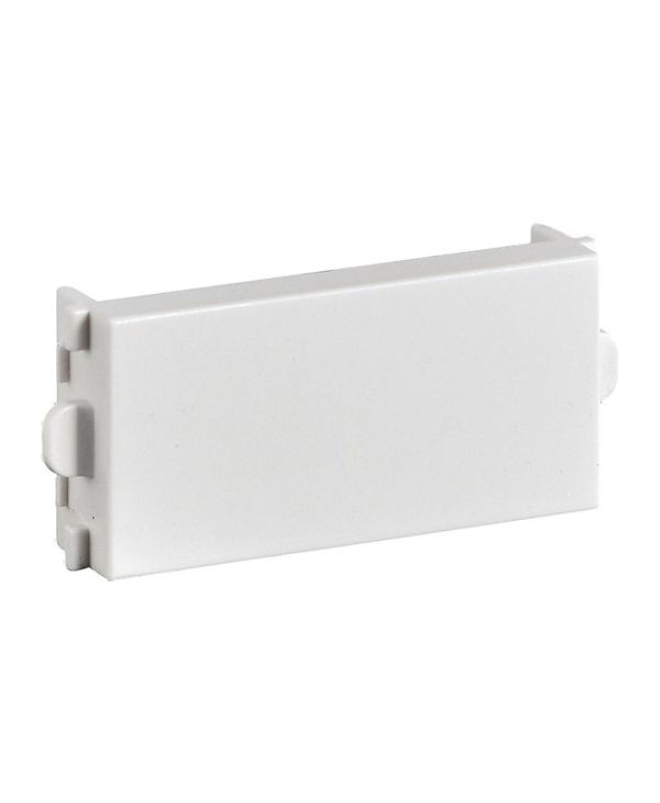Value A/V Module Blind Plate White 25.99.8205