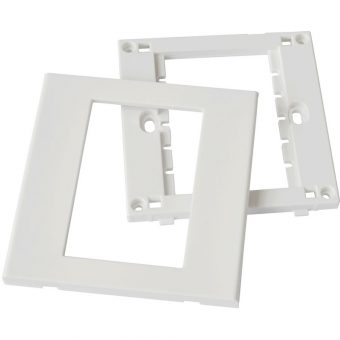 Value A/V Faceplate 86x86mm White 25.99.8200
