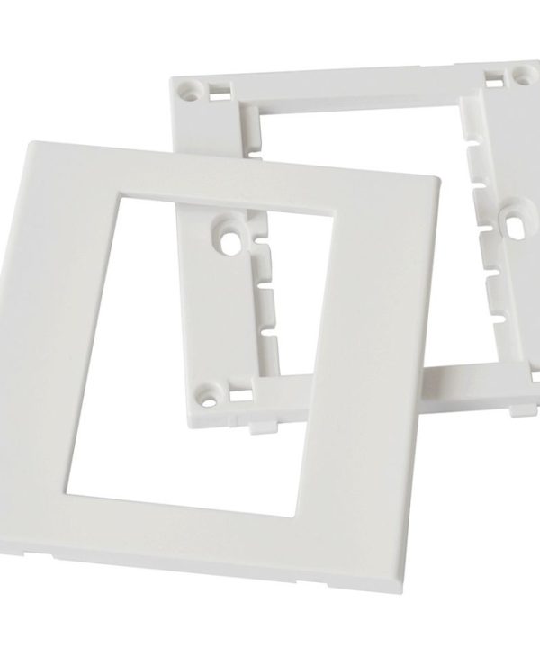 Value A/V Faceplate 86x86mm White 25.99.8200
