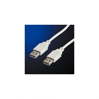 Value Cable USB-A 2.0 Male to USB-A 2.0 Male 2m White 11.99.8919